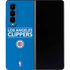 NBA Los Angeles Clippers Standard Blue Galaxy Z Fold4 5G Skin